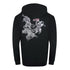 Cavalli Class Txt68C Cf050 05051 Black Hoodie Zip Sweatshirt Mens